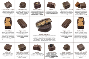 Treasured Caramels Artisan Vegan Assortment — Divine Treasures